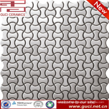 china factory supply Bone shape stainless steel mosaic tile